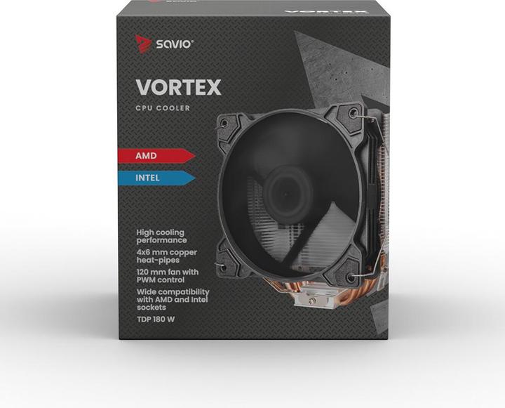Produktbild Savio Vortex CPU Cooler (SAVGCOVORTEX) (174 mm)