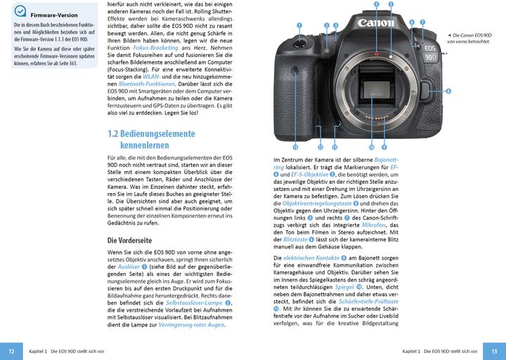 Image du produit Canon EOS 90D (Allemand, Christian Bildner, Kyra Singer, Christian Singer, 2019)