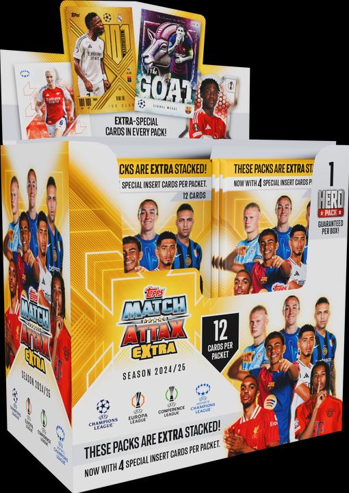 Actual product image Topps Match Attax Champions League EX 2025 (English, Booster display)