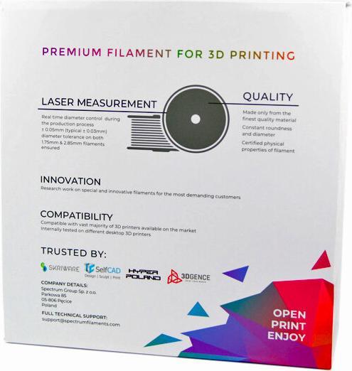 Actual product image Filament (PLA, 1.75 mm, 1000 g, Gold)