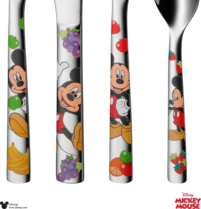 Produktbild WMF Kinderbesteck 4tlg Disney Mickey Mouse ab 3 Jahre Edelstahl poliert