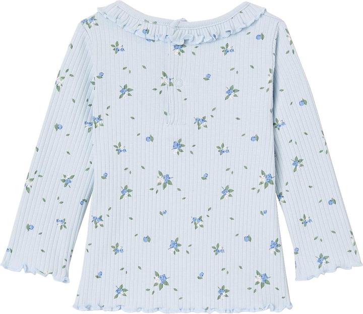 Vertbaudet Bio-Kollektion: geripptes Baby Shirt mit langen Ärmeln