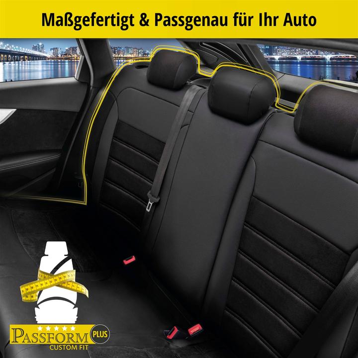 Produktbild Walser Sitzbezug für VW Tiguan (5N) 09/2007-07/2018, 1 Rücksitzbankbezug