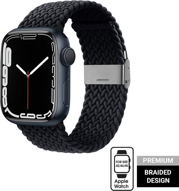 Produktbild Crong Geflochtenes Wellenband für Apple Watch 42 (42 mm, Polyesterfasern, Apple Watch Series 1, Apple Watch Series 2, Apple Watch Series 3)