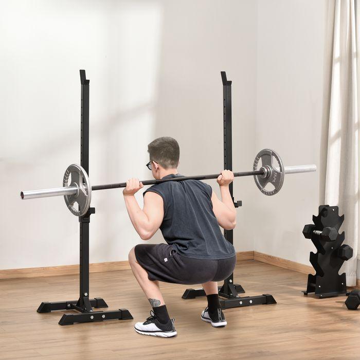 Actual product image Swisshandel24 Hantelständer Langhantelablage Hantelablage Langhantel Kraftt Rack Fitness 150kg