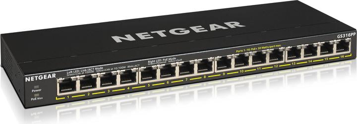Netgear GS316PP (16 Ports)
