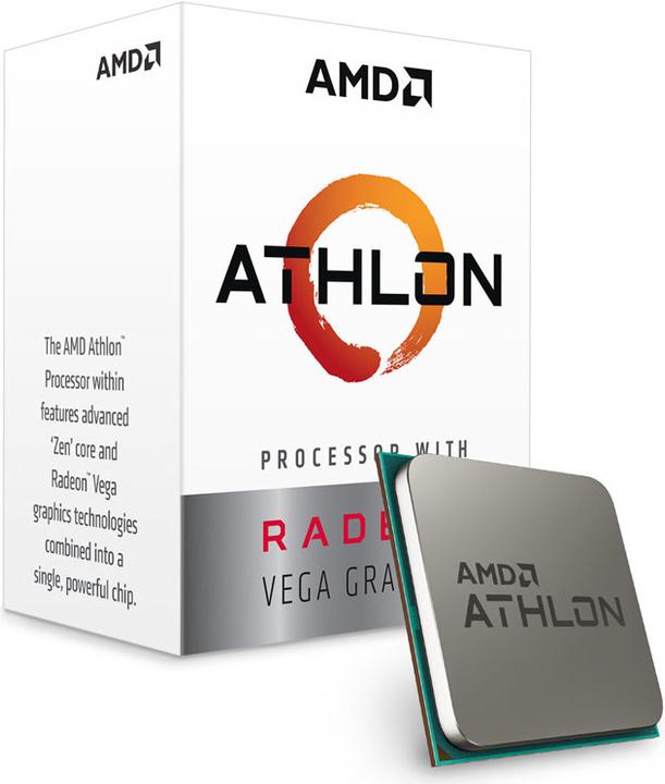 Actual product image AMD Athlon 3000G (AM4, 3.20 GHz, 2 -Core)