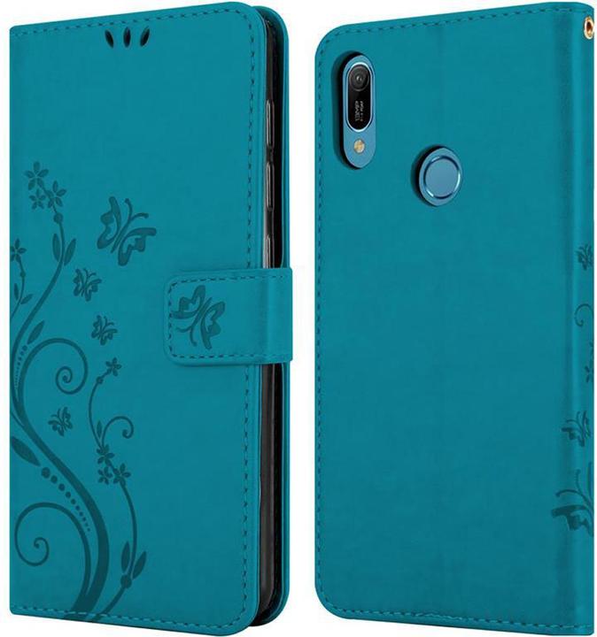 Productafbeelding Cadorabo Bloemen Boekomslag (Huawei Y6 (2019))