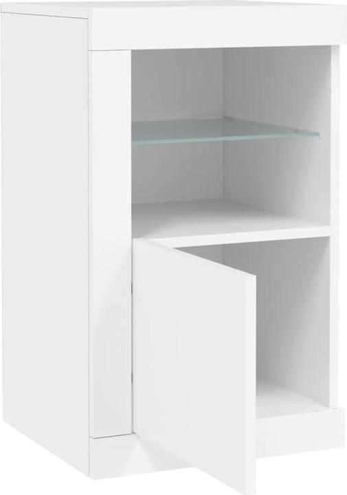 Immagine prodotto VidaXL Armadietto laterale con luci LED Bianco (41 x 37 x 67 cm)