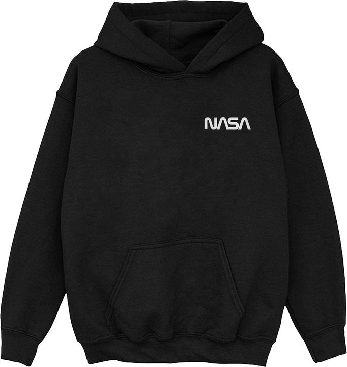Nasa Modern Logo Chest Kapuzenpullover Jungen