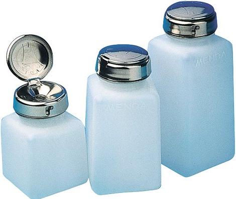 Actual product image You Nails Dispenser bottle plastic 115 ml white (White)
