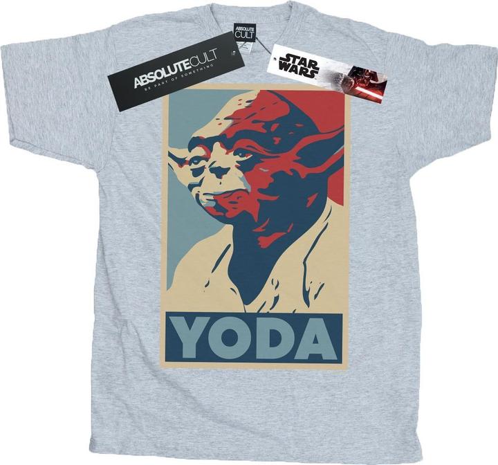 Star Wars Yoda Poster TShirt Mädchen (116)