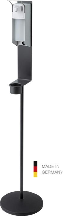 Produktbild K&M 80328 Desinfektionsmittelständer inklusive Spender schwarz