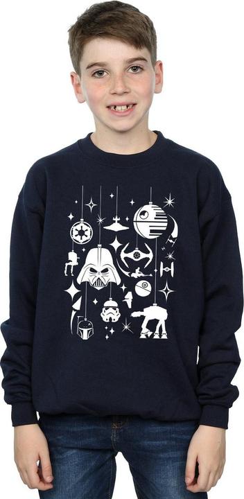 Image du produit Star Wars - Sweat CHRISTMAS DECORATIONS - Garçon (140, 146)