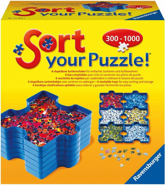 Ravensburger Stapelbare Art Tabletts (1000 Teile)