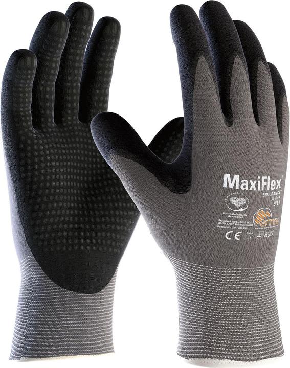 Produktbild ATG Handschuhe MaxiFlex® Endurance™ 34-844 Grösse 9 grau/schwarz EN 388 PSA-Kategorie II (9)