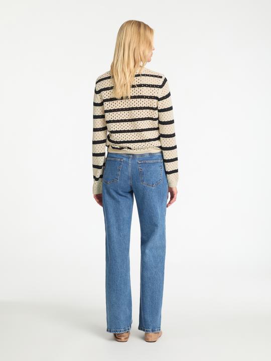 Produktbild Selected Femme Gestreifter Strickpullover (S)