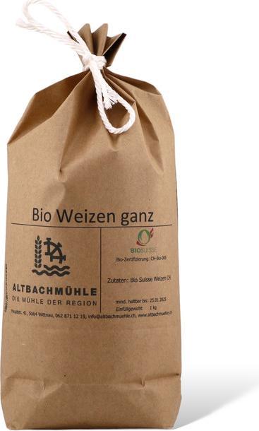 Actual product image Altbachmühle Organic whole wheat (1000 g)