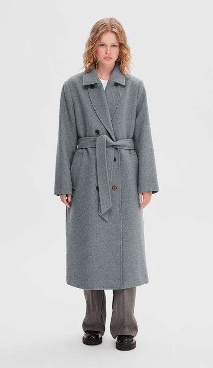Produktbild Selected Femme Zweireihiger Wollmantel (40)