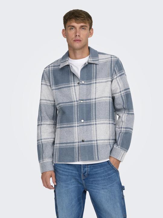 Produktbild Only & Sons Onsmace Life Ls Check Overshirt (M)
