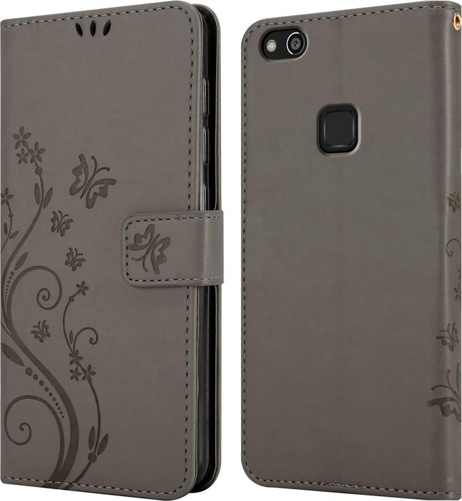 Productafbeelding Cadorabo Bloemen Boekomslag (Huawei P10 Lite)