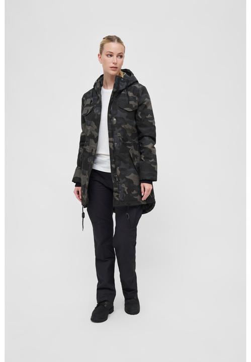 Produktbild Brandit Damen Marsh Lake Parka Grösse XL Farbe Dunkles Tarnmuster (XL)