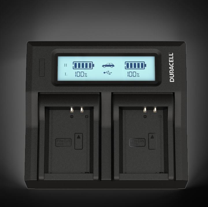 Actual product image Duracell Dual charger for DR9967/LP-E10 (Charger)