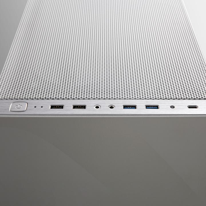 Actual product image Geometric Future Future M8 Lohan Mid tower Pc behuizing, verticaal luchtkanaalontwerp, Wit, GEO-M8-LOW (E-ATX, ATX, Mini-ITX, mATX)