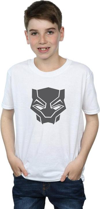 Immagine prodotto Ragazzi Pantera Nera Nero su Nero TShirt (140, 146)