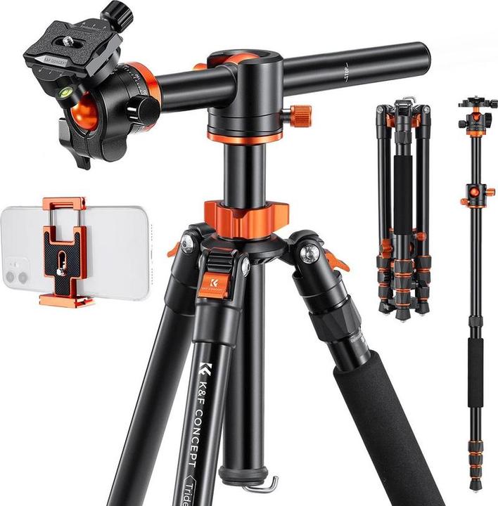 K&F Concept Trépied Trident-T (Métal)