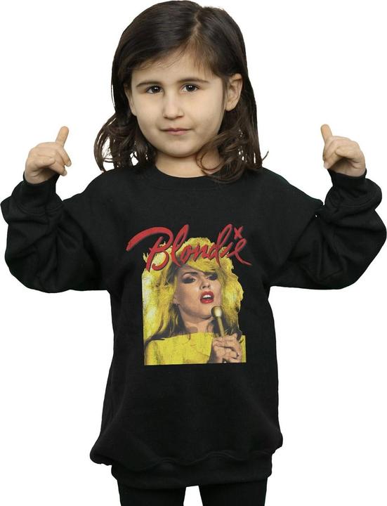 Produktbild Blondie Singing With Mic Sweatshirt Mädchen (128)