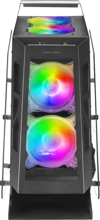 Actual product image Mars Gaming Boitier Mini Tour Micro Atx Mc61 RGB Avec Panneau Vitré (Noir) (Mini-ITX, mATX)