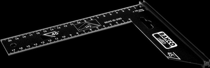 Produktbild Bahco Präzisionswinkel mit Stahlblatt 300 mm
