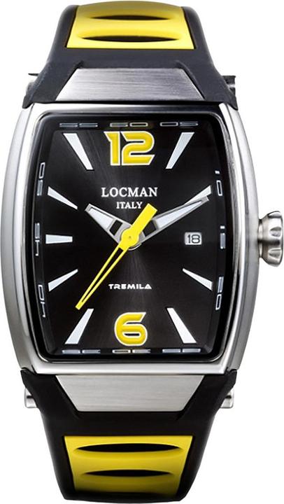 Image du produit Locman Italy Montre homme Tremila jaune Ref. 0552A (Montre analogique, 50 mm)