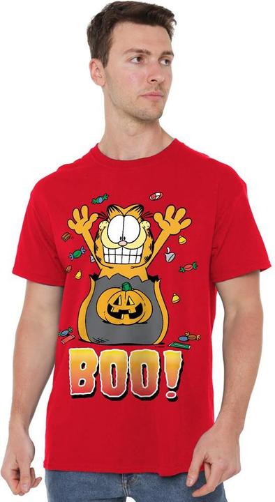 Actual product image Garfield Mens Boo! T-Shirt (4XL)