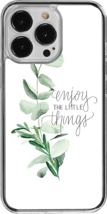 Actual product image PhoneLook Coque transparent Enjoy the little things (Apple iPhone 13 Pro)