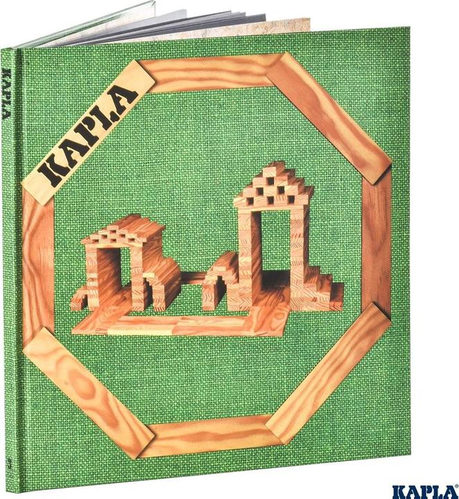 Image du produit Kapla Livre 3 vert (Multilingue)