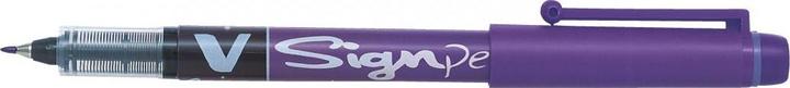 Produktbild Pilot Faserschreiber V Sign Pen, violett,Strichst„rke: 0,6mm (Violett, 1 x)