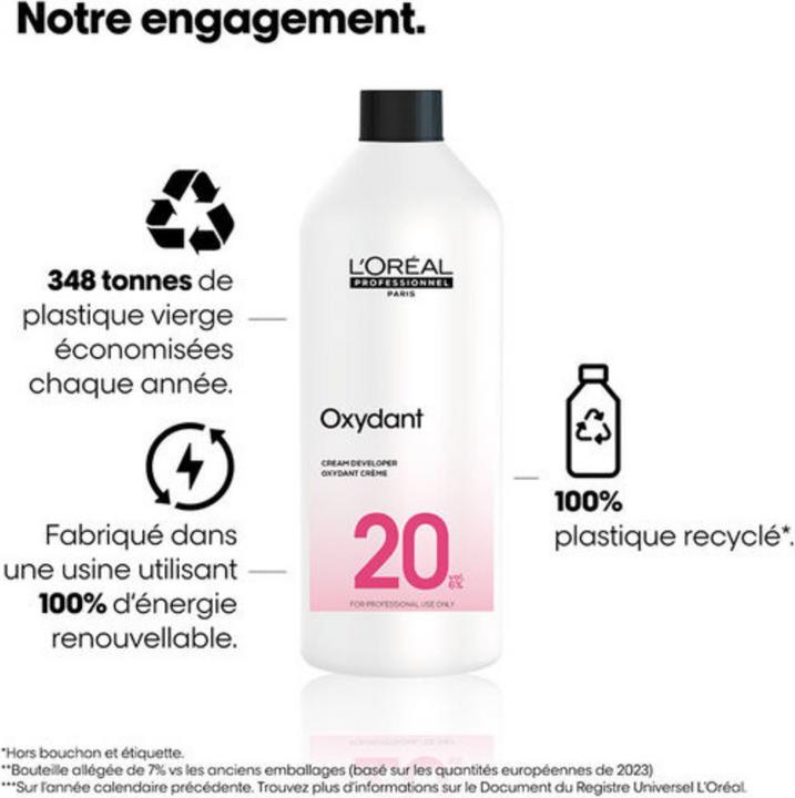 Immagine prodotto L'Oréal Professionnel Oxydant (20 Vol. 6%)