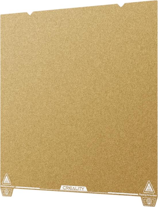 Immagine prodotto Creality 315x310mm K1 Max PEI Gold Magnetische Federstahl Bauplatte Druckplattform (Piastra)