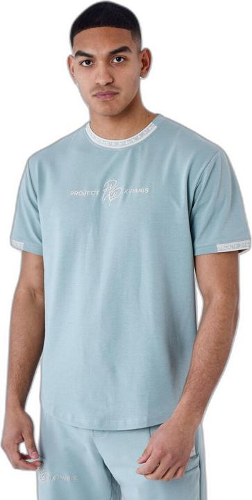 Produktbild Project X Paris Einfarbiges T-Shirt mit Logo-Streifen (XL)
