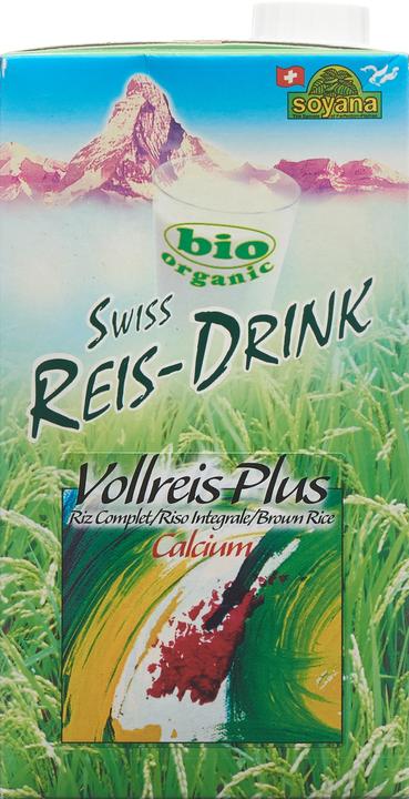 Immagine prodotto Soyana Riso intero più calcio Bevanda di riso svizzera biologica (1 x 100 cl)