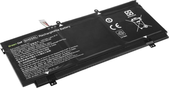 GreenCell Laptop Battery SH03XL for HP Spectre - 11.55V - 4200mAh (3 Zellen, 4200 mAh)