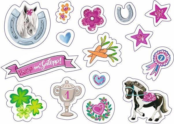 Produktbild Briefpapier-Set Pferde (20 Stk.)