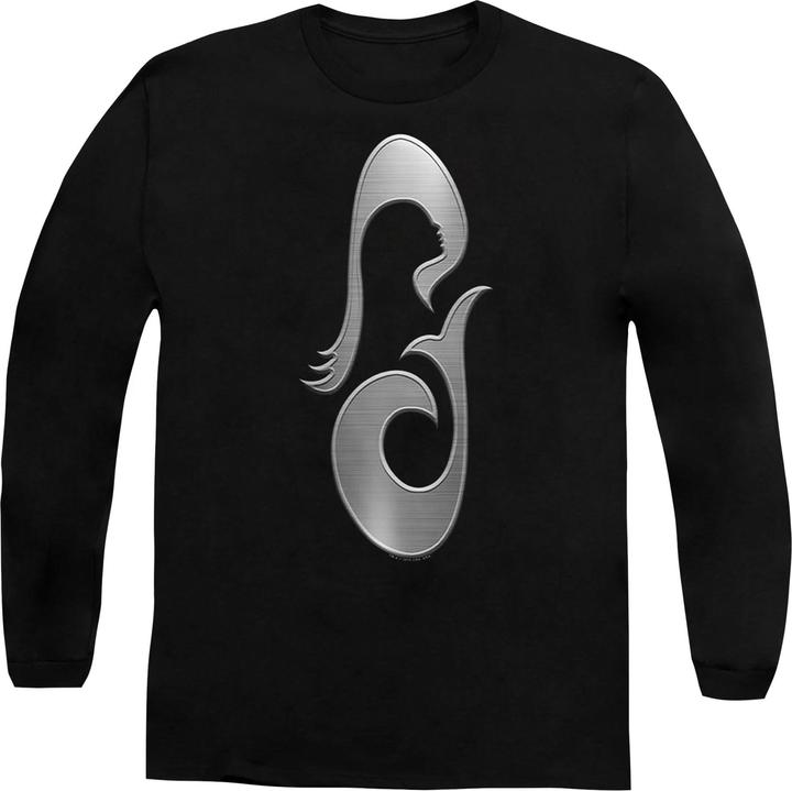 Actual product image Star Trek: Picard Unisex Adult La Sirena Metal Icon T-Shirt (XL)