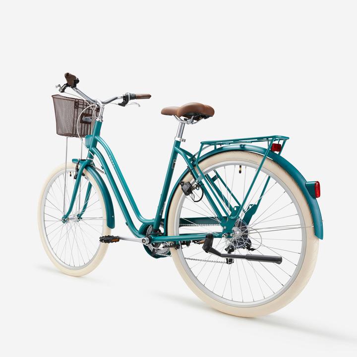 Actual product image Elops City Bike 28 inch 520 LF Ladies green