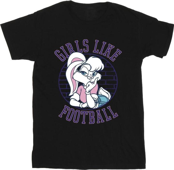 Looney Tunes Lola Bunny Girls Like Football TShirt