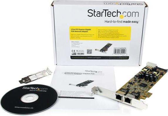 Productafbeelding StarTech Dual Port Gigabit Netwerkkaart (PCI-E x1)