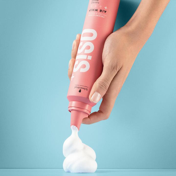 Actual product image Schwarzkopf Osis - Air Whip Flexible Mousse (200 ml, Foaming agent)
