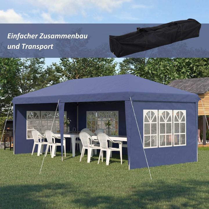 Produktbild Outsunny Faltpavillon (585 cm, 295 cm)